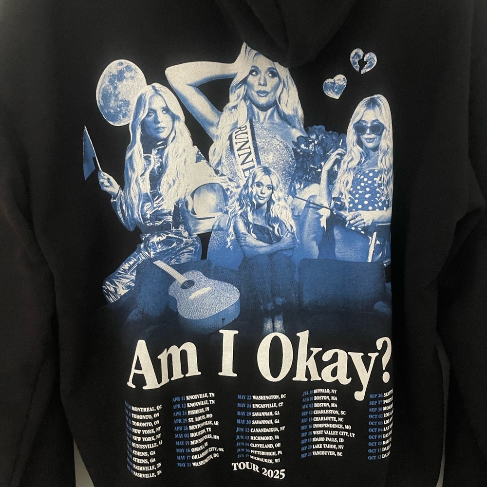 Megan Moroney AIO concert merch